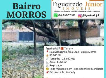Terreno , Teresina · Terreno - Bairro Morros - Documentação OK