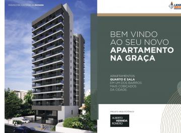 Foto 01 · Apartamento residencial para Venda no Condomínio House Graça, Salvador 1 quarto, 1 sala, 1 banheiro,