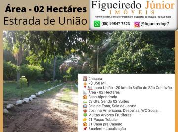 Rural de 3 quartos, Teresina · Chácara - Localidade Ave Verde