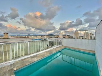 Apartamento de 4 quartos, Santos · COBERTURA 4 DORMITORIOS SENDO 2 SUITE PISCINA - APARECIDA-SANTOS-SP