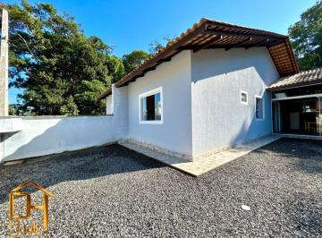 Foto 01 · Casa plana geminada em Barra Velha, 3 quartos sendo 1 suíte e espaço gourmet com churrasqueira