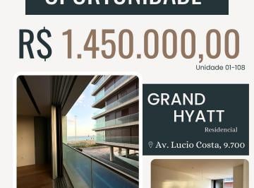 Apartamento Venda 68m² de 1 quarto · OPORTUNIDADE! APARTAMENTO NO GRAND HYATT COM VISTA MAR
