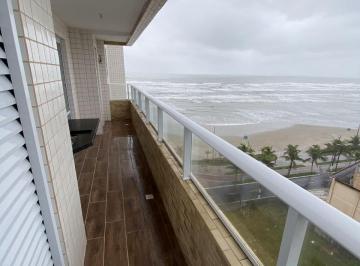 Apartamento de 1 quarto, Praia Grande · Apartamento 01Dormitório varanda Gourmet vista mar 