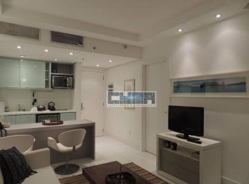 Apartamento · 44m² · 1 Quarto · 1 Vaga · Flat em Gonzaga, Santos/SP de 44m² 1 quartos para locação R$ 5.500,00/mes