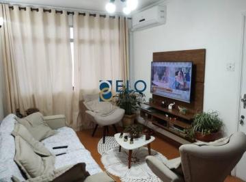 Apartamento · 110m² · 3 Quartos · 1 Vaga · R$ 590 mil Apartamento à venda em Santos-SP, Embaré: 3 quartos, 2 banheiros, garagem fechada 110,00 