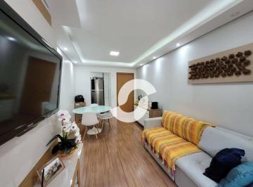 0992d53584fda387811f0511ef11a9152e65cfa8 · Apartamento com 3 dormitórios à venda, 70 m² por R$ 340.000,00 - Rio do Ouro - São Gonçalo/RJ