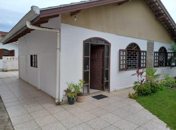 Foto 01 · Casa à venda em Guaratuba-PR, Cohapar: 4 quartos, 1 suíte, 2 salas, 3 banheiros, 160m². Terreno ampl