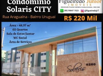 Apartamento de 2 quartos, Teresina · Solaris City - Uruguai - Zona Leste - Novo - Financiável 