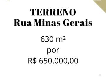 Foto 01 · Terreno na Rua Minas Gerais
