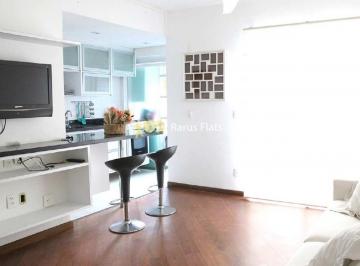 Apartamento · 76m² · 2 Quartos · 2 Vagas · Flat com 2 dormitórios para alugar em Moema - SP