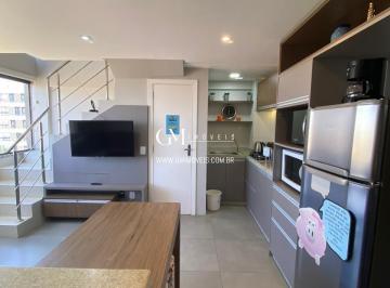 Apartamento · 44m² · 2 Quartos · 1 Vaga · Loft com 2 dorm na Praia da Cal em Torres/RS
