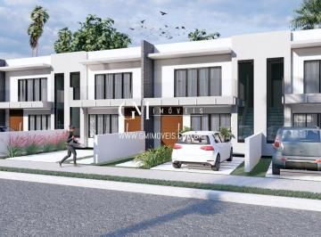 Casa · 161m² · 3 Quartos · 2 Vagas · Sobrado com 3 dorm e 2 vagas, novo, em Torres RS