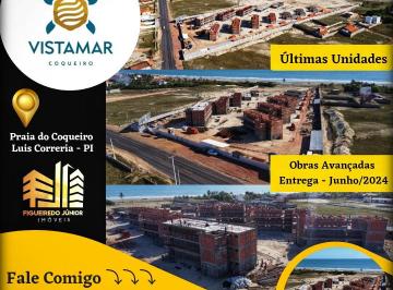 Apartamento de 2 quartos, Luís Correia · Vistamar - Praia do Coqueiro - Luís Correia - Condomínio - Resorts - Novo