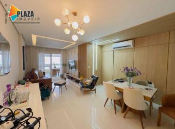 Apartamento · 127m² · 3 Quartos · 2 Vagas · Apartamento Mobiliado com Vista Mar Definitiva | 3 Suítes | Sacada Gourmet | 2 Vagas demarcadas – Ca
