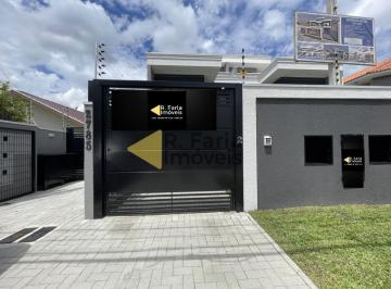Casa · 140m² · 3 Quartos · 2 Vagas · SOBRADO NOVO COM TERRAÇO NO BOQUEIRÃO, CURITIBA.