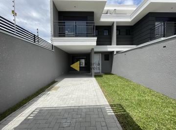 Casa · 140m² · 3 Quartos · 2 Vagas · SOBRADO NOVO COM TERRAÇO NO BOQUEIRÃO, CURITIBA.