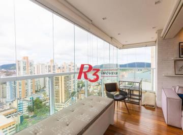 e8b2d7925766e21385dd7b50232428ba71f14692 · Apartamento com 1 dormitório à venda, 50 m² por R$ 950.000,00 - Ponta da Praia - Santos/SP