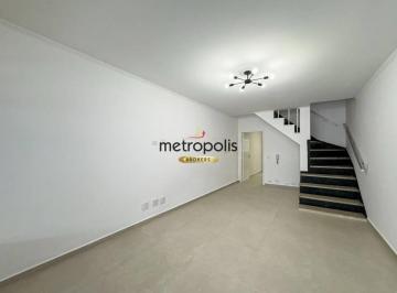 Sala · Sobrado com 2 dormitórios para alugar, 118 m² por R$ 5.637,00/mês - Santa Paula - São Caetano do Sul