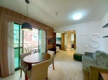 Apartamento · 60m² · 2 Quartos · 1 Vaga · Alto padrão no Brooklin | 2 dormitórios mobiliado com serviços e lazer próximo à Berrini