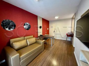 Apartamento · 40m² · 1 Quarto · 1 Vaga · Flat para investimento no Jd. Paulista, Prox ao Hosp das Clinicas, Av. Paulista e acesso ao Metrô