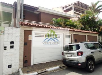 Casa · 243m² · 3 Quartos · 2 Vagas · Casa Sobrado à Venda na Vila Campesina em Osasco, 3 Dormitórios, sendo 1 suíte com sacada, churrasqu