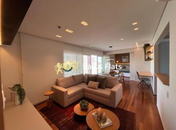 Apartamento · 55m² · 1 Quarto · 2 Vagas · Rarus Flats - Flat para locação - Edifício Edifício Triplo