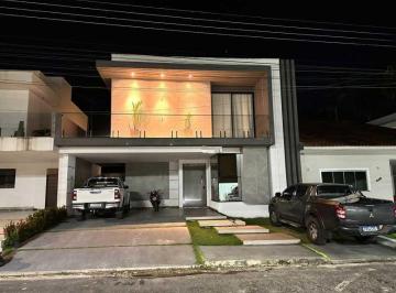 Casa · 350m² · 5 Quartos · 5 Vagas · CASA NOVA EM CONDOMINIO DE LUXO NA PONTA NEGRA 4 SUITES COM PISCINA E FINO ACABA