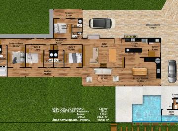 Casa · 222m² · 4 Quartos · 4 Vagas · Casa com 4 quartos em condomínio em Pedro do Rio, Petrópolis.