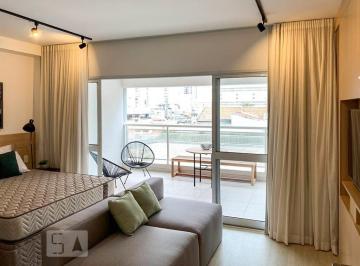 Apartamento · 40m² · 1 Quarto · 1 Vaga · Apartamento para Aluguel - Consolação, 1 Quarto,  40 m2 - São Paulo