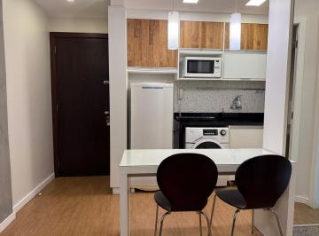 Apartamento de 1 quarto, Brasília · Quarto e sala mobiliado e decorado ASA SUL