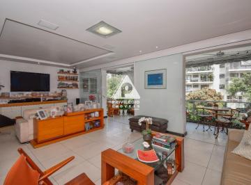 sala · Apartamento à venda, 4 quartos, 3 vagas, Cosme Velho - RIO DE JANEIRO/RJ