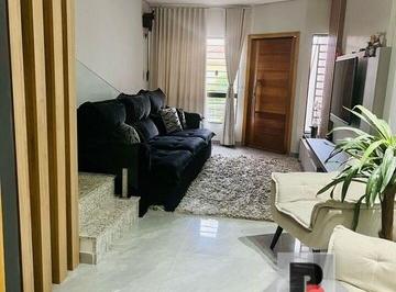 Casa · 155m² · 3 Quartos · 4 Vagas · Sobrado Impecável - Novo