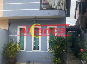 Casa · 190m² · 3 Quartos · 4 Vagas · SOBRADO COM 3 DORMITÓRIOS SENDO 1 SUITE A VENDA, 190 m²Parque Continental Ii - GUARULHOS/SP