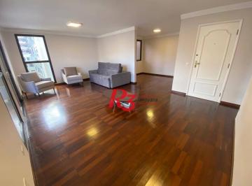 92f949b66bc65186fa9507d206c8d61fa8f724c2 · Apartamento com 3 dormitórios para alugar, 140 m² por R$ 11.500,00/mês - Aparecida - Santos/SP