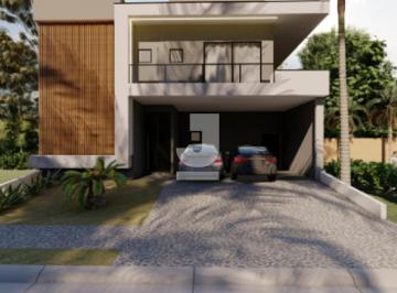 Casa · 300m² · 4 Quartos · 4 Vagas · Casa em Condomínio à Venda - Parque Brasil 500, Paulínia - 300,22m2 - Condomínio Santorini  - 4 suít