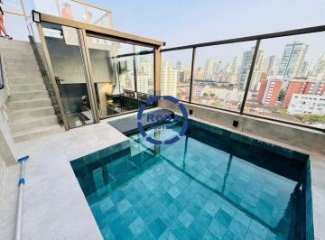 Apartamento · 175m² · 2 Quartos · 2 Vagas · Cobertura duplex no Boqueirão com piscina privativa e 2 vagas