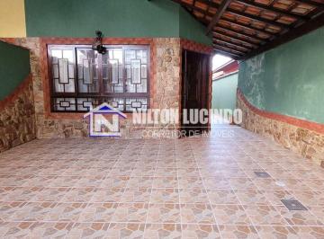 Casa · 99m² · 3 Quartos · 2 Vagas · Casa 3 dorms, 50mts da praia, Maracanã, Praia Grande-R$ 520 mil