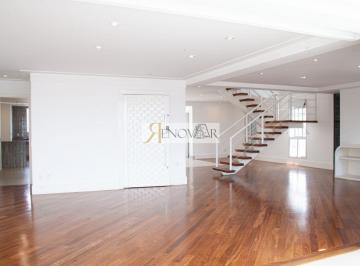 Apartamento · 292m² · 4 Quartos · 4 Vagas · Moema, cobertura duplex á venda com 292m² - 4 suítes e 4 vagas.