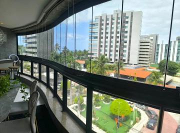 Apartamento · 184m² · 3 Quartos · 4 Vagas · Apartamento Vista Mar com 3 Quartos e Varanda à venda no Edf Rodrigo Camelo na Ponta Verde