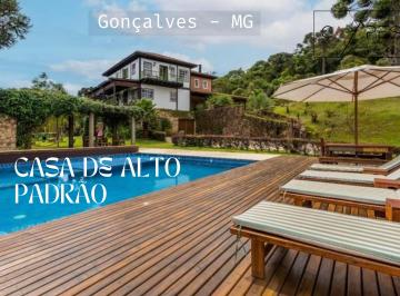 Casa de 6 quartos, Gonçalves · EXCLUSIVA CASA DE MONTANHA EM ESTILO COLONIAL - Gonçalves - MG