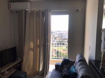Sala de estar · Apartamento à venda no Condomínio Residencial Torres do Jardim, em Hortolândia/SP