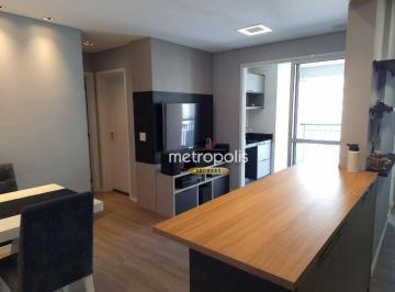 Sala · Apartamento à venda, 65 m² por R$ 775.000,00 - Jardim - Santo André/SP