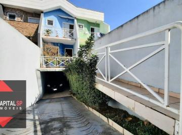 2bd15edb5f1d1e101c96b4d5977f7d29fee01b56 · Sobrado frontal à venda, 03 quartos sendo 01 suíte, sacada, 04 vagas, 03 salas, quintal amplo, 170 m