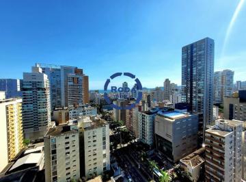 Apartamento · 87m² · 2 Quartos · 1 Vaga · "Apartamento Novo Vista Mar com 2 Suítes no Residencial Castell Di Indaiá - Gonzaga, Santos"