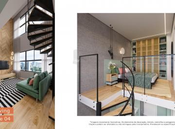 Apartamento de 1 quarto, Curitiba · APARTAMENTO LOFT DUPLEX DE 1 QUARTO NO ÁGUA VERDE