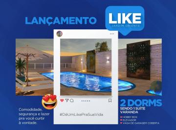 Apartamento · 50m² · 2 Quartos · 1 Vaga · Apartamento térreo com 2 Dorms sendo 1 Suíte - 1 Vaga Coberta + Hobby box