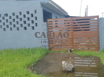 Casa · 113m² · 2 Quartos · 4 Vagas · Casa com 2 dorms, Balneário Gaivotas, Itanhaém - R$ 165 mil, Cod: 354815