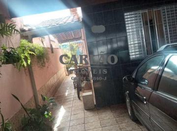 Casa · 137m² · 4 Quartos · 2 Vagas · Casa com 4 dorms, Balneário Plataforma, Mongaguá - R$ 255 mil, Cod: 354881