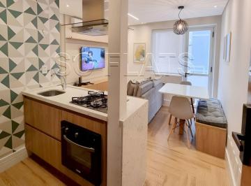 Apartamento · 42m² · 1 Quarto · 1 Vaga · Flat Crillon, disponível para venda com 42m², 01 dorm e 01 vaga