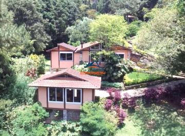 Foto 01 · Casa de luxo em condomínio à venda em Embu das Artes-SP, 4 quartos, 1 suíte, 3 salas, 6 banheiros, 7